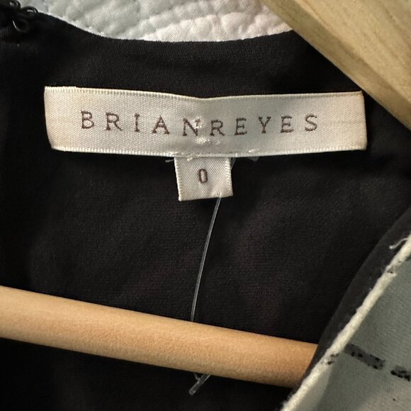 Brian Reyes Designer 100% Silk Dress Size 0 - Picture 4 of 4